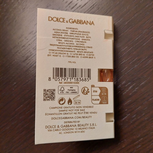 Dolce & Gabbana Devotion Eau de Parfum tester new