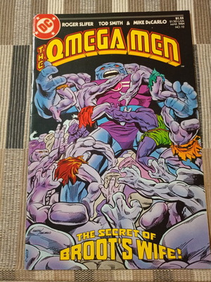 DC The Omega Men #12 comic book used, 1984 edition