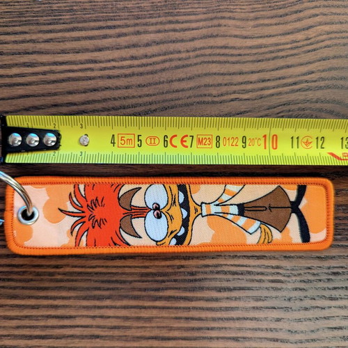 Keychain Anxiety (Inside Out 2) new, multicolor orange