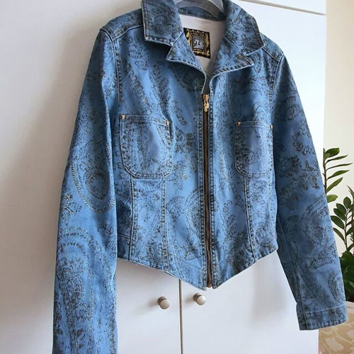 Cappopera Jeans Jacket size M like new, blue