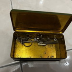 Collectible metal box used