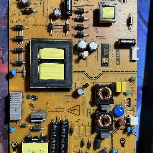 Vestel 17IPS72 TV Power Supply used, compatible with multiple brands