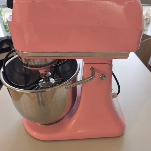 Italstar pastry mixer 7L used with stainless steel bowl