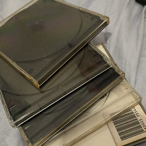 Θήκες CD/DVD μεταχειρισμένες, πακέτο 5 τεμαχίων