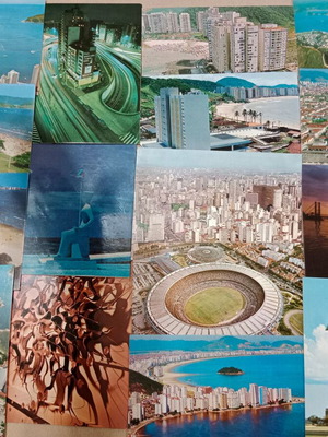 Brazil postcards like new, pack of 16