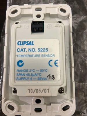 Clipsal 5225 Temperature Sensor new