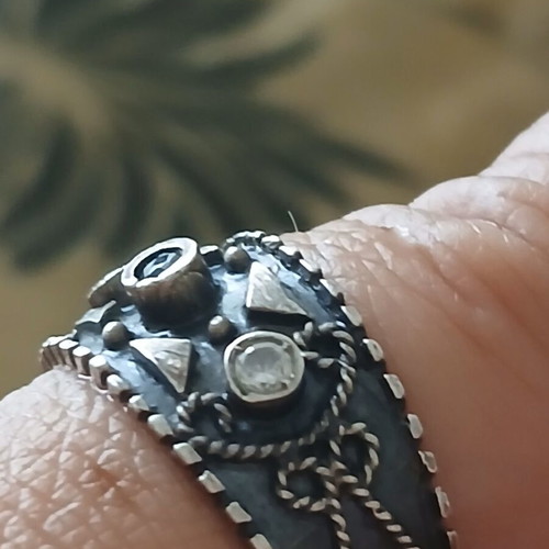Silver 925 Ring 17 mm like new
