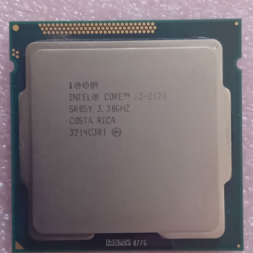 Intel Core i3-2120 CPU used, 3.3 GHz, Socket 1155