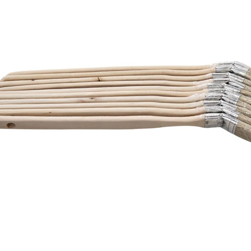 Angle paint brushes new, set of 10 pieces