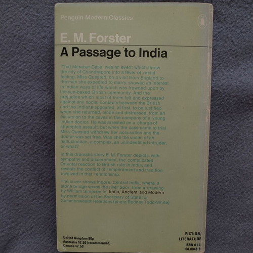 A Passage to India by E.M. Forster, Penguin Modern Classics edition
