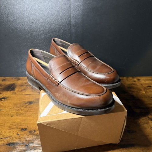 Zara brown moccasin shoes size 45 EU