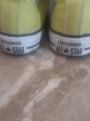 Converse All Star boot yellow like new, size 39.5