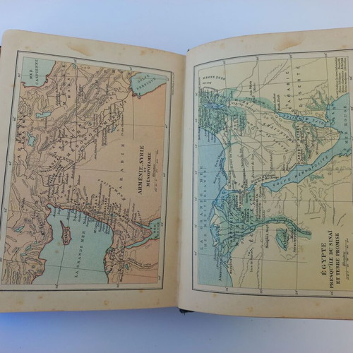 La Sainte Bible book used, French edition 1930