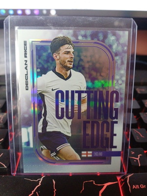 2025 Futera Fans Selection Declan Rice Cutting Edge Laser-shine blue card like new