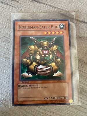 Yu-Gi-Oh! TCG Nobleman-Eater Bug Soul of the Duelist SOD-EN030 1st Edition used