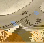 Αντικέ κεραμικό πιάτο από την Απουλία τέλους 19ου αιώνα μεταχειρισμένο