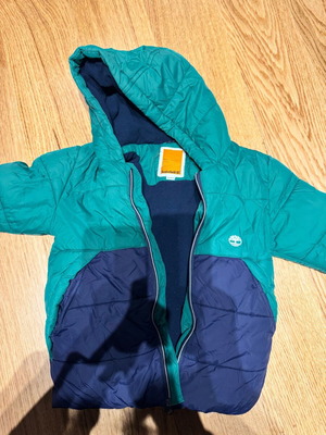 Παιδικό μπουφάν Timberland μεταχειρισμένο για 4 ετών, πράσινο