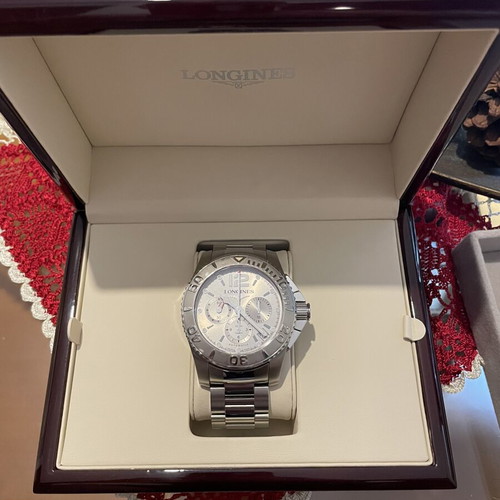 Longines Hydro Conquest 48mm L3.665.4 watch, grey