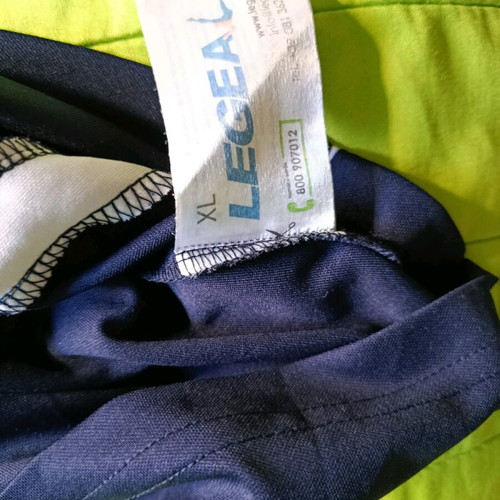 Legea men's sports shirt XL blue like new