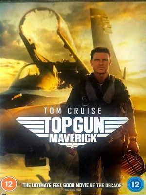 Top Gun Maverick DVD ταινία δράσης με Tom Cruise, αγγλικοί υπότιτλοι