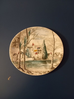 Vintage England plate 1950, like new
