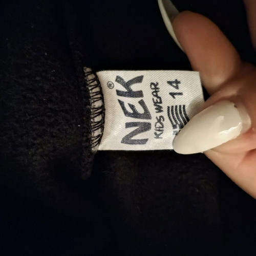 Children's tracksuit used, black, age 14