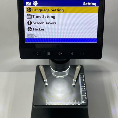 Digital Microscope 1000x with 8 LED Ring Light new