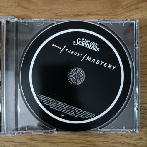 We Are Scientists Brain Trust Mastery CD used, case cracked