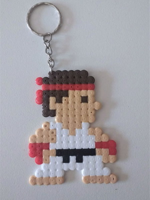 Handmade Karate keychains set of 2 new