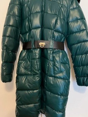 Lynne Jacket Cypress Like New With Fur Hood