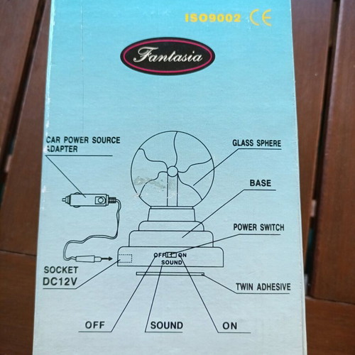 Plasma lamp like new, unused
