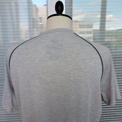 Jack Wolfskin Mens Grey Outdoor Round Neck Tee Size XXL like new