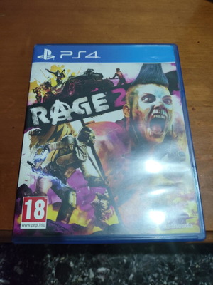 RAGE 2 PS4 game like new