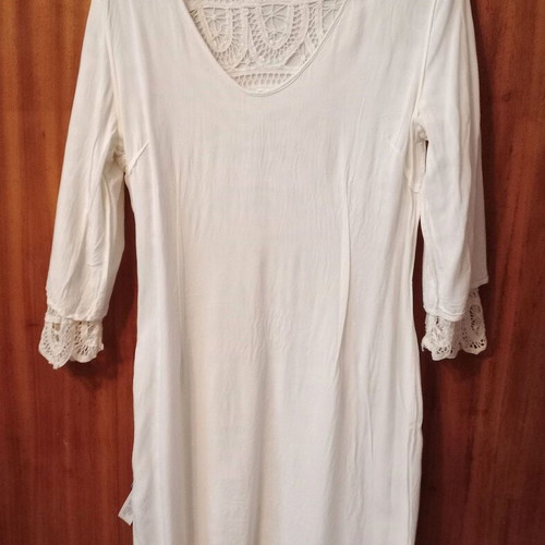 White lace dress Massimo Dutti like new, size M