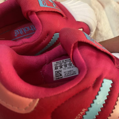 Adidas Super Star baby shoes like new
