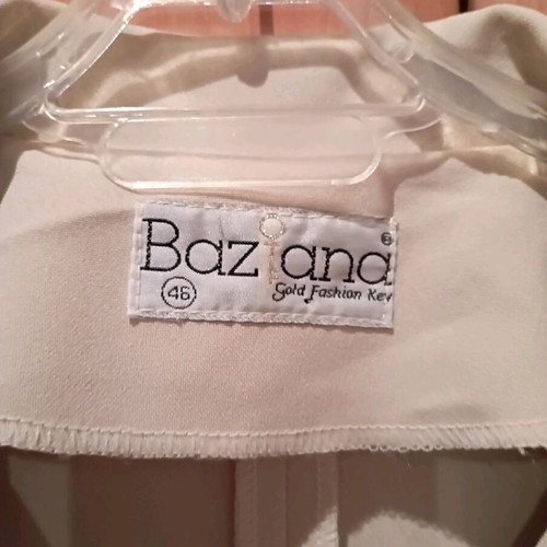 Summer set jacket and skirt beige Baziana like new