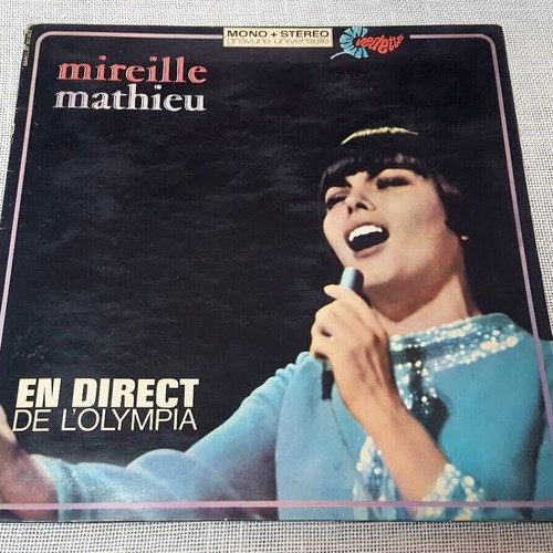 Mireille Mathieu En Direct De L'Olympia LP used, pop