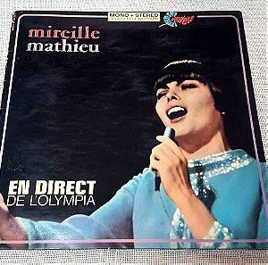 Mireille Mathieu – En Direct De L'Olympia LP Greece 1968'