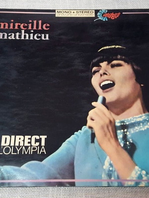 Mireille Mathieu En Direct De L'Olympia LP used, pop