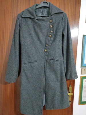 Long gray coat size medium new