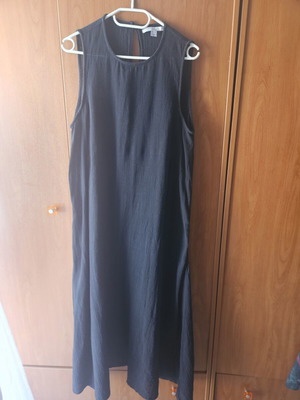 A.L.E. linen dress, black, size L with slip