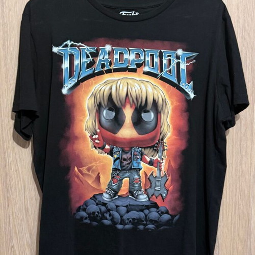 Funko Marvel Deadpool Heavy Metal T-Shirt XL new, black