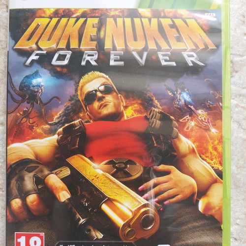 Duke Nukem Forever Xbox 360 used, complete
