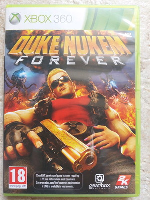 Duke Nukem Forever Xbox 360 used, complete