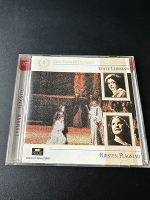 Great Voices of the Opera 2 CD collection with Lotte Lehmann and Kirsten Flagstad