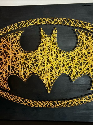 Batman String Art handmade wall art 50×30 cm new