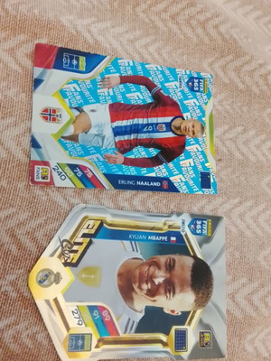 FIFA 2026 Panini cards like new, set with Haaland and Mbappé