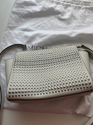 Michael Kors crossbody bag used, white in excellent condition