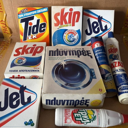 Collectible detergents set of 10 new