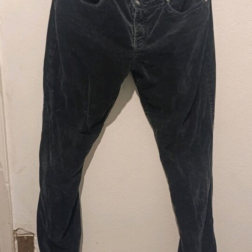 Motivi velour jeans pants size M like new, black